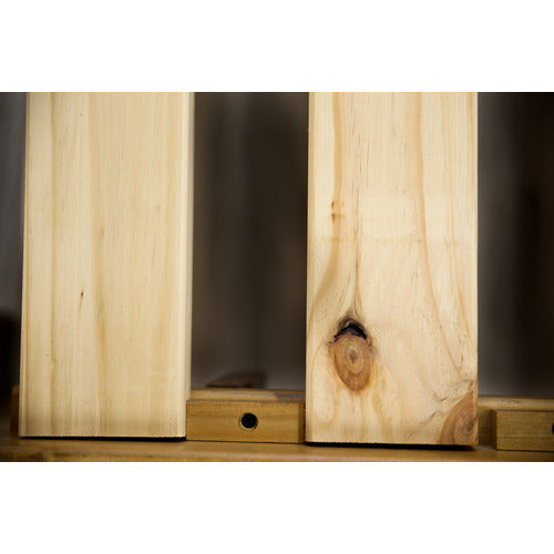 LEGACY FURNITURE NILES PINE WOOD BED WITH STORAGE