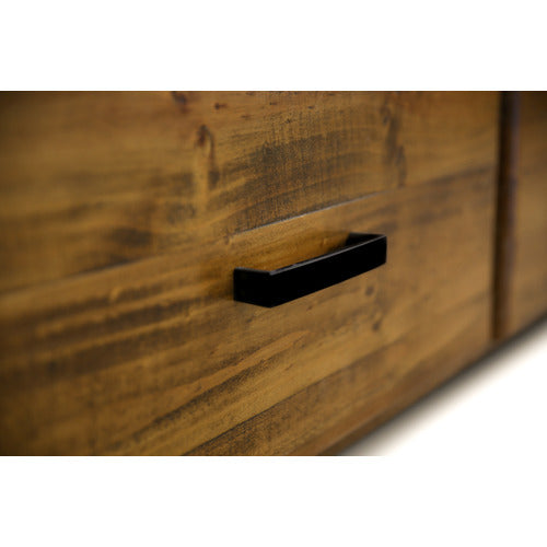LEGACY FURNITURE NILES PINE WOOD BED WITH STORAGE