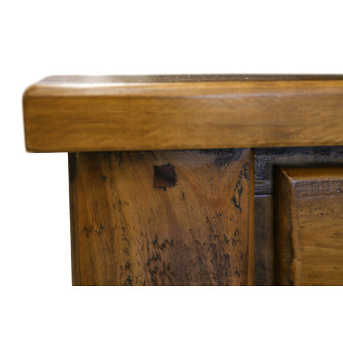 LEGACY FURNITURE NILES PINE WOOD BED WITH STORAGE
