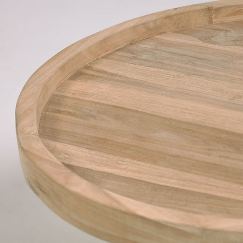 LINEA FURNITURE LEVISON TEAK WOOD COFFEE TABLE