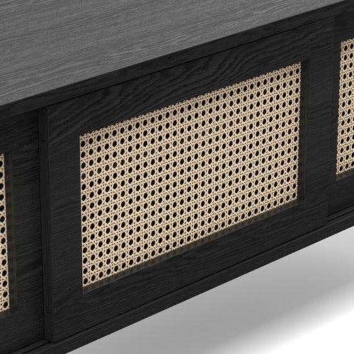 CONTINENTAL DESIGNS GODWIN RATTAN ENTERTAINMENT UNIT