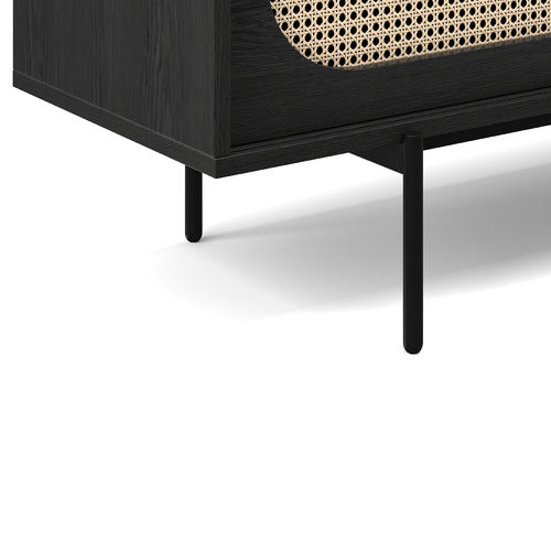 CONTINENTAL DESIGNS GODWIN RATTAN ENTERTAINMENT UNIT