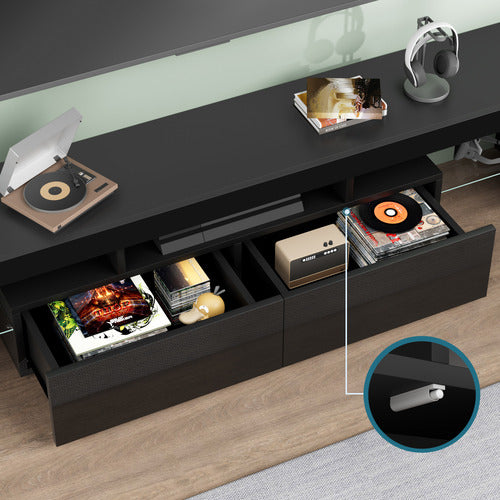 HOXTON ROOM GRACE 2 DRAWER ENTERTAINMENT UNIT WITH LED