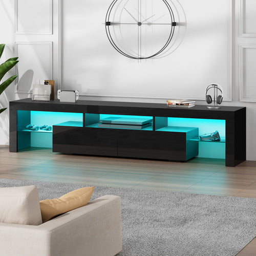HOXTON ROOM GRACE 2 DRAWER ENTERTAINMENT UNIT WITH LED