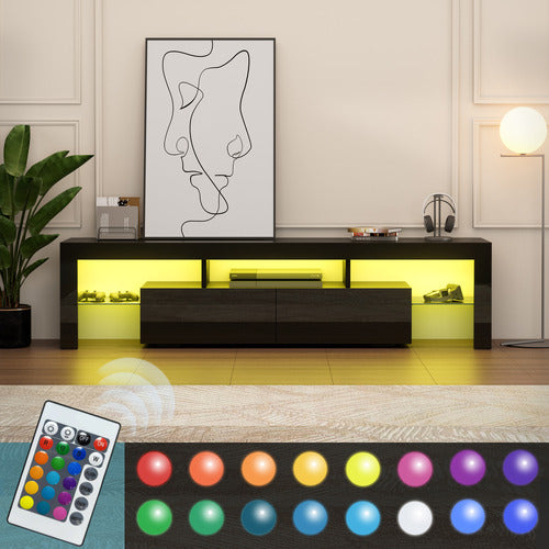 HOXTON ROOM GRACE 2 DRAWER ENTERTAINMENT UNIT WITH LED
