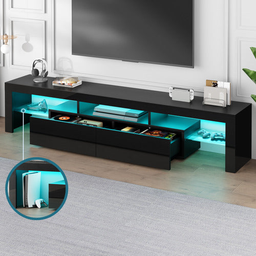 HOXTON ROOM GRACE 2 DRAWER ENTERTAINMENT UNIT WITH LED
