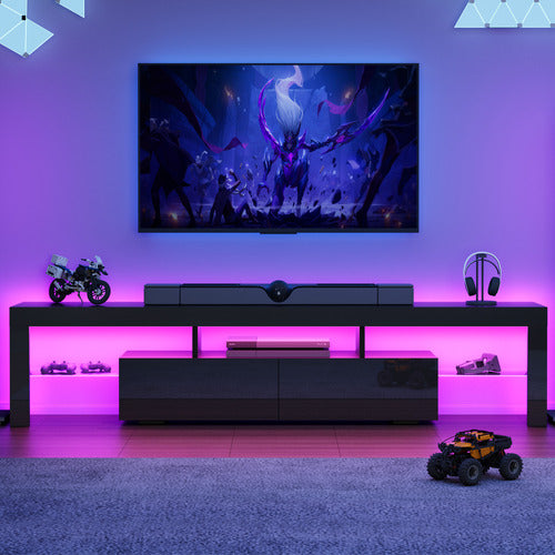 HOXTON ROOM GRACE 2 DRAWER ENTERTAINMENT UNIT WITH LED