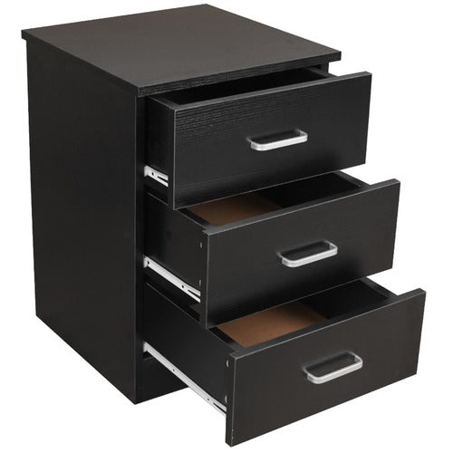 MIKASA FURNITURE GRACE 3 DRAWER BEDSIDE TABLE