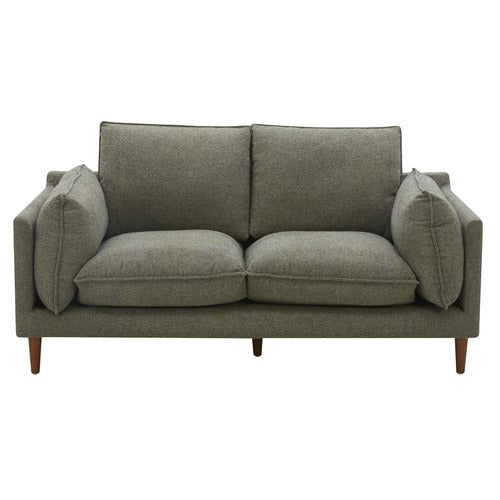GREEN TERRY UPHOLSTERED SOFA