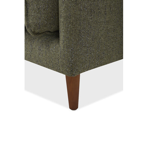 GREEN TERRY UPHOLSTERED SOFA
