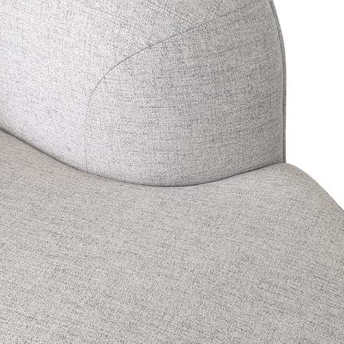 BY DESIGNS GREY HUCK 3 SEATER SOFA