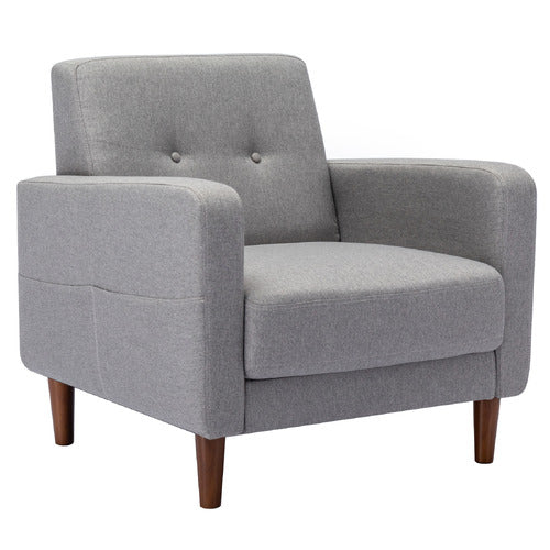 STUDIO HOME GREY KAIRO ARMCHAIR