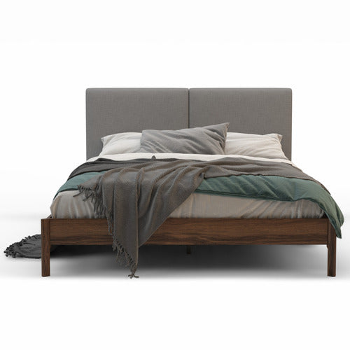 RAWSON & CO GREY TROLIG WOODEN BED FRAME