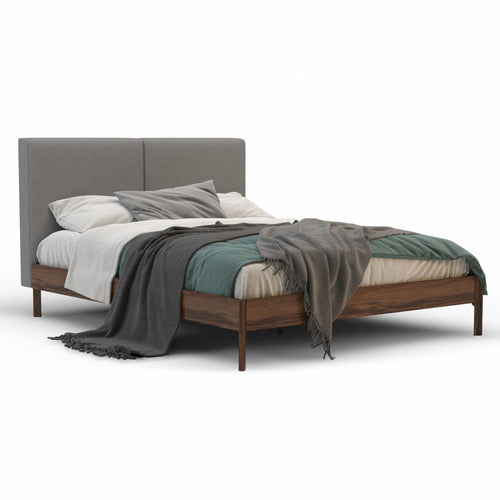 RAWSON & CO GREY TROLIG WOODEN BED FRAME