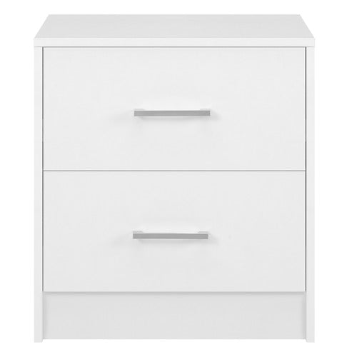 CORE LIVING GRIFFIN 2 DRAWER BEDSIDE TABLE