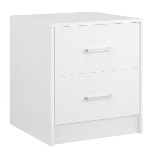 CORE LIVING GRIFFIN 2 DRAWER BEDSIDE TABLE