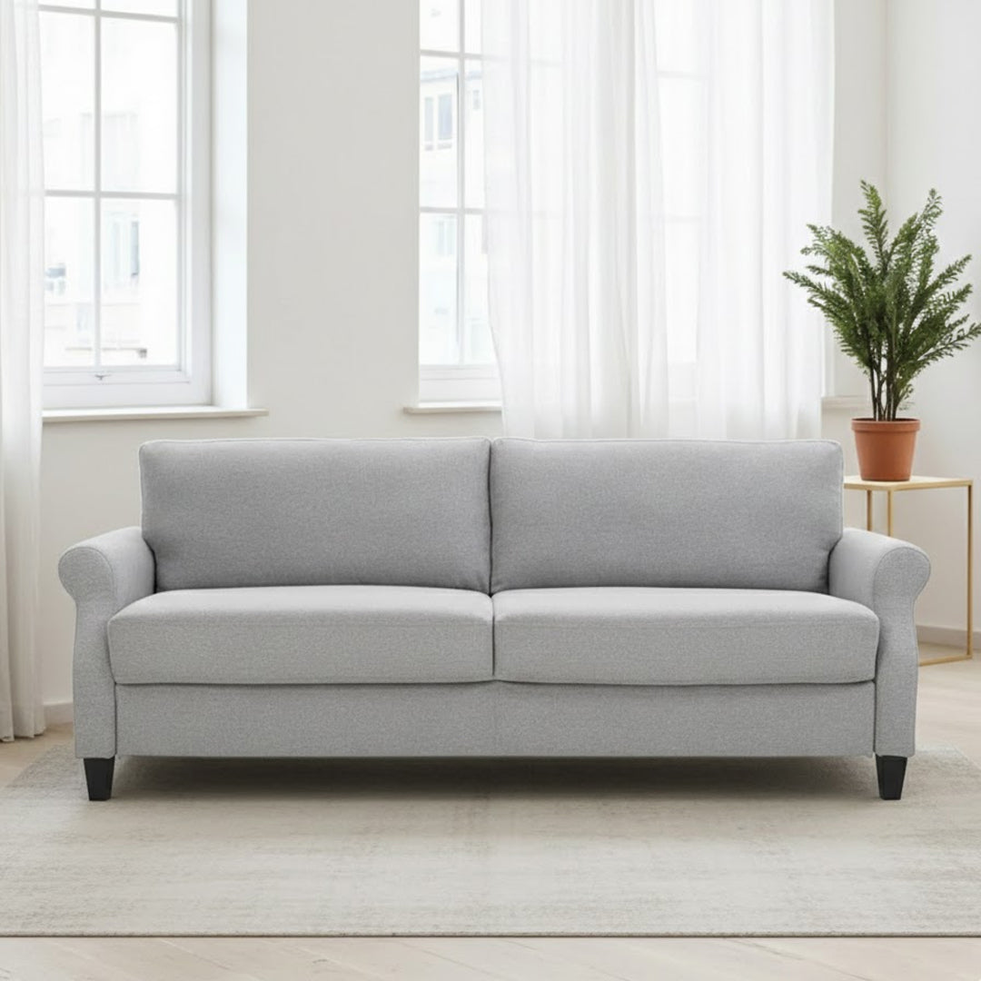 HAZEL 3 SEAT SOFA GREY