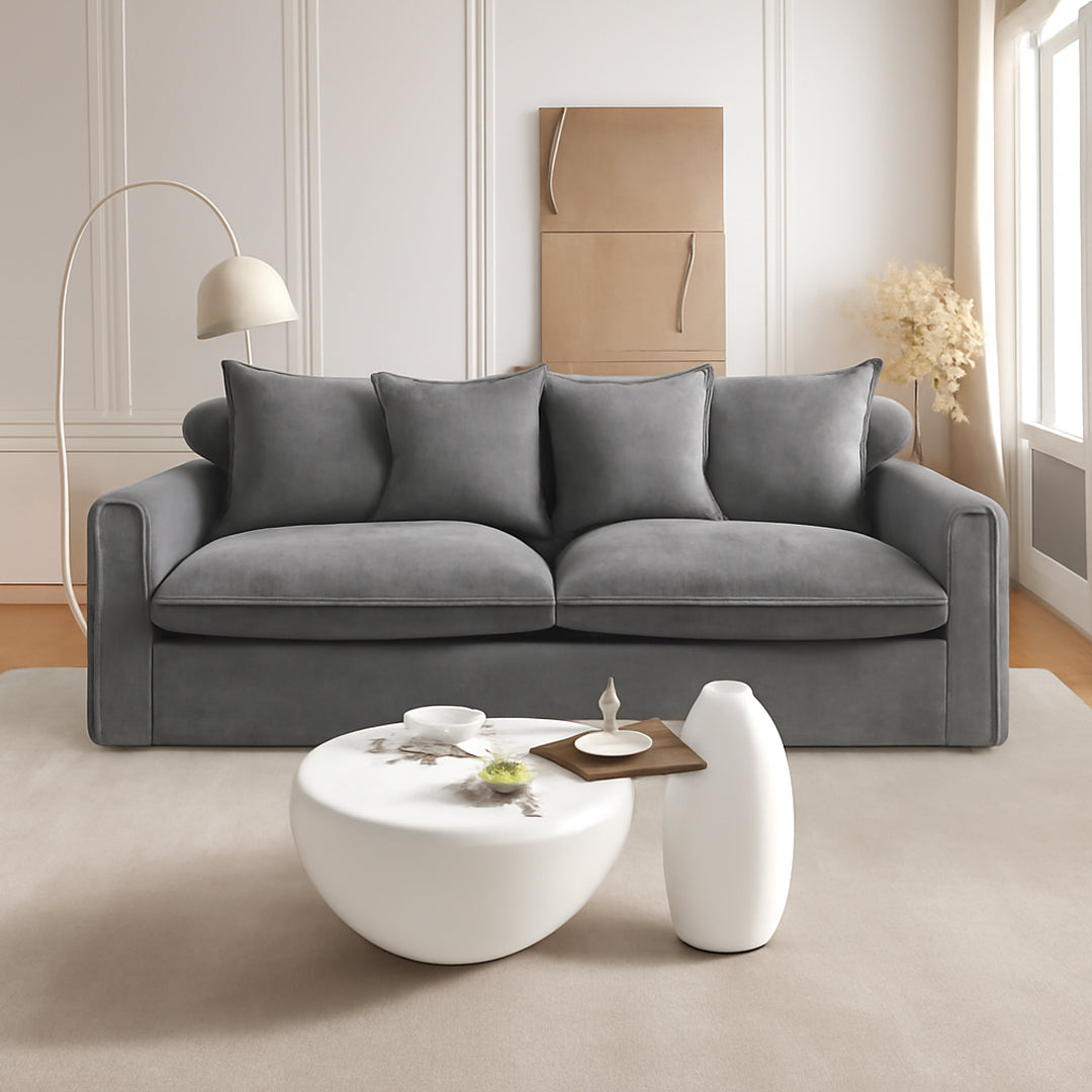 HYDE PARK HOME CUMULUS 2 SEATER SLIPCOVER SOFA
