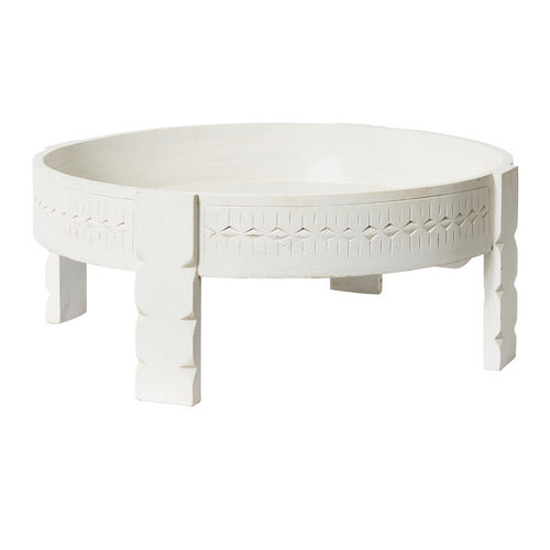 PRAIRIE & HOME HALSTON MANGO WOOD COFFEE TABLE