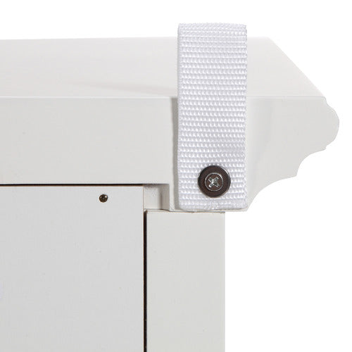 WHITE HAMPTONS 6 DRAWER CHEST