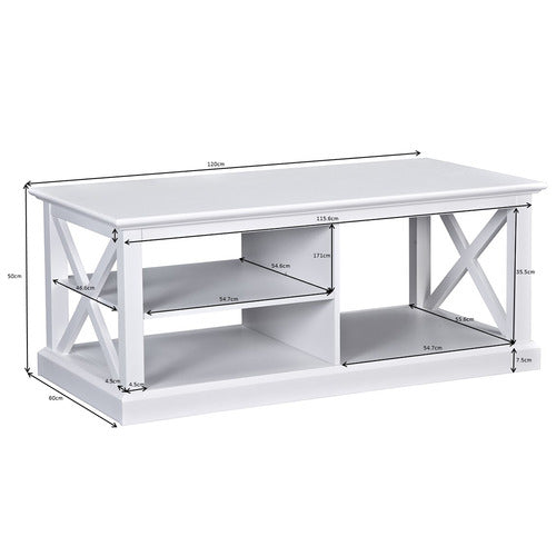 HAMPTONS COASTAL COFFEE TABLE