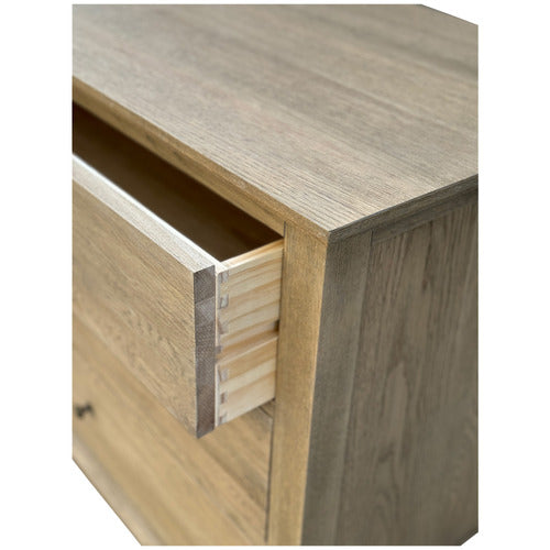 HAMILTON FURNITURE HARLAND OAK WOOD 6 DRAWER CHEST