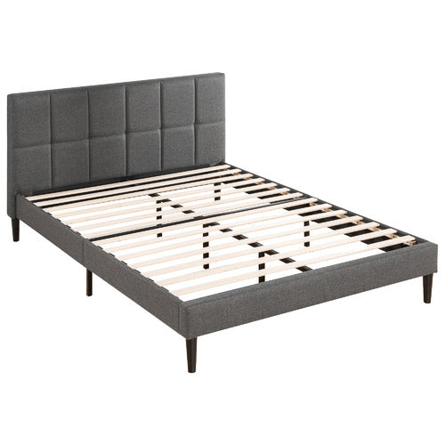 STUDIO HOME HARLOW UPHOLSTERED PLATFORM BED