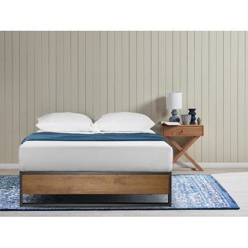STUDIO HOME HARMONY H35CM METAL & WOOD BED BASE