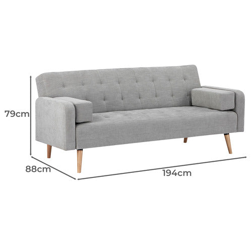 PALMGROVE LANE HARRY 3 SEATER SOFA BED