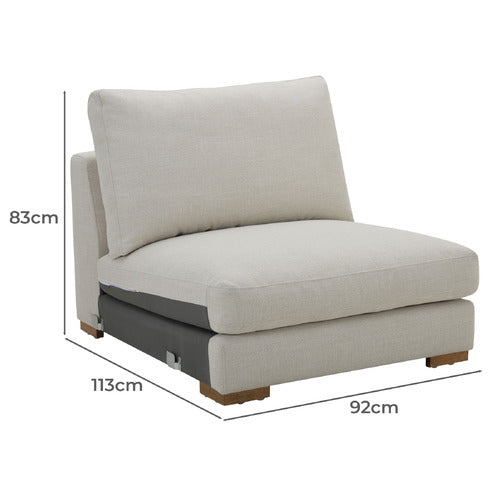 HAVEN ARMLESS LOUNGE CHAIR