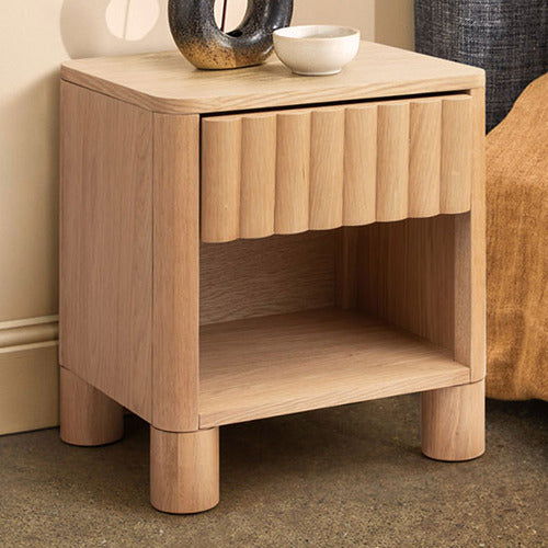 HAYLEY 1 DRAWER BEDSIDE TABLE