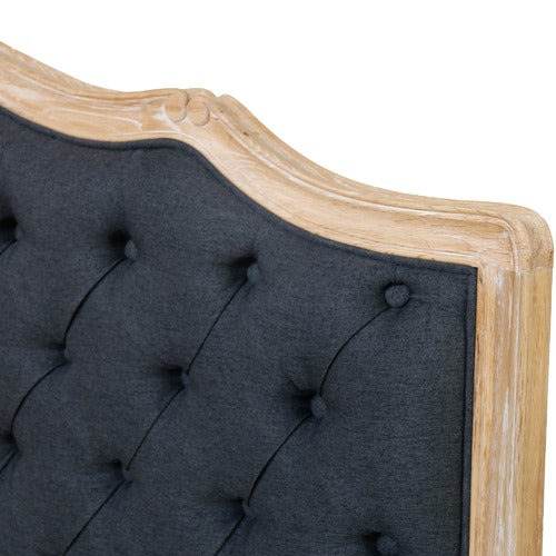 NATURALLY PROVINICIAL HAYWARD BUTTONED LINEN BED