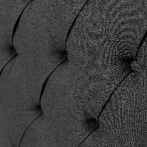 NATURALLY PROVINICIAL HAYWARD BUTTONED LINEN BED