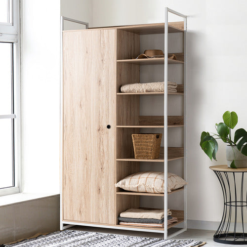 CORE LIVING HENSLEY 7 SHELF WARDROBE