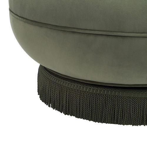 HEPBURN VELVET SWIVEL ACCENT CHAIR