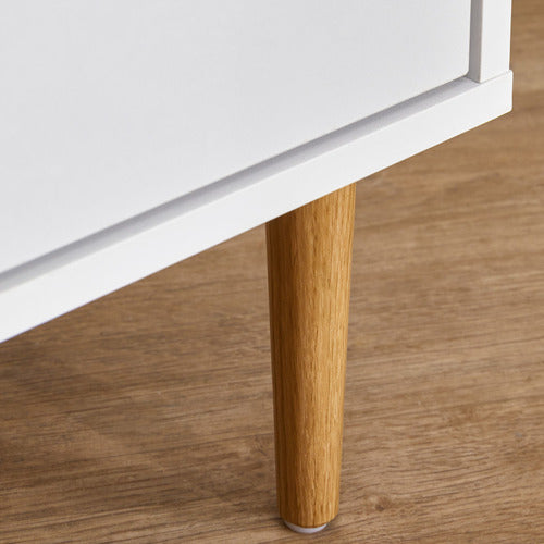 LIVING FUSION HOPKINS 2 DRAWER BEDSIDE TABLES (SET OF 2)