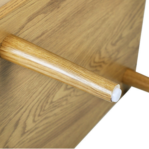 LIVING FUSION HOPKINS 2 DRAWER BEDSIDE TABLE
