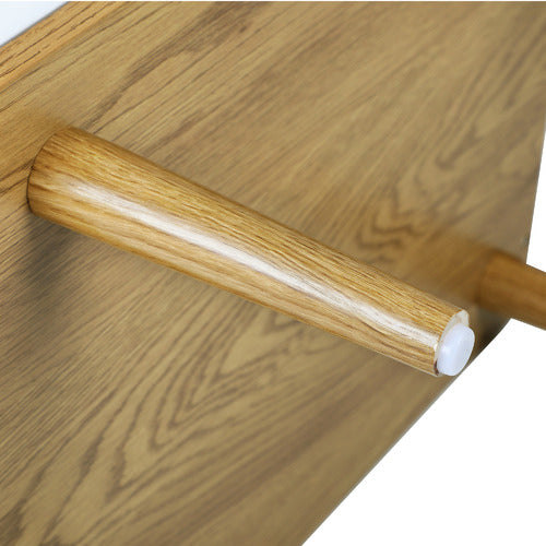 LIVING FUSION HOPKINS 2 DRAWER BEDSIDE TABLE