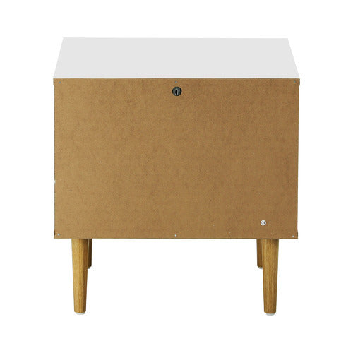 LIVING FUSION HOPKINS 2 DRAWER BEDSIDE TABLES (SET OF 2)