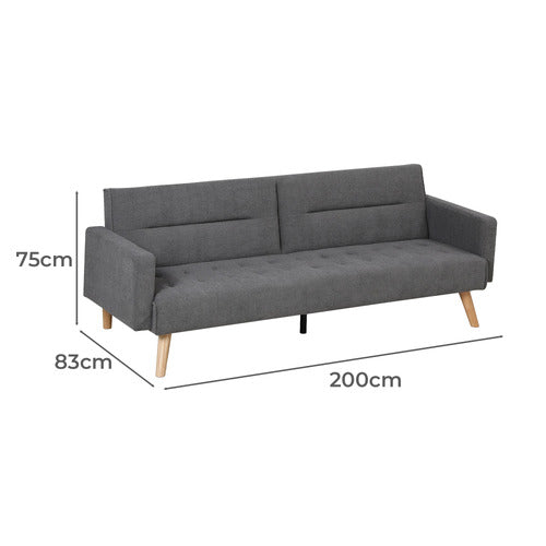 HAVEN COVE FURNITURE HUDSON 3 SEATER SOFA BED