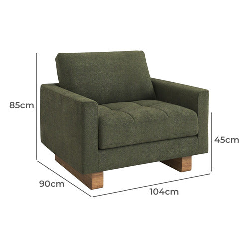 HUNTER BOUCLE ARMCHAIR