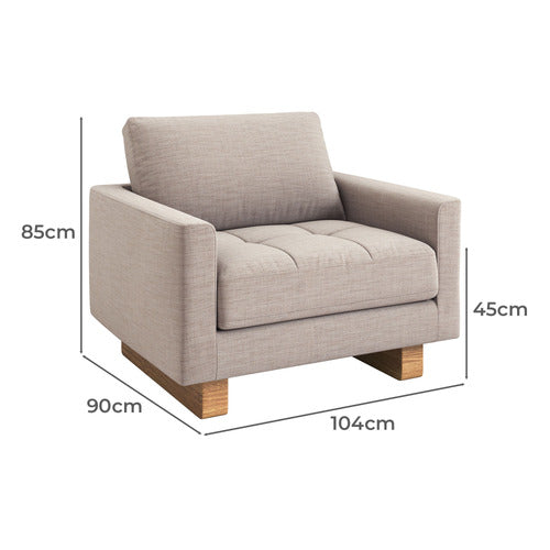 HUNTER UPHOLSTERED ARMCHAIR