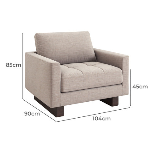 HUNTER UPHOLSTERED ARMCHAIR
