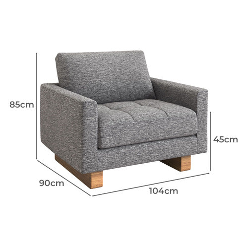HUNTER UPHOLSTERED ARMCHAIR