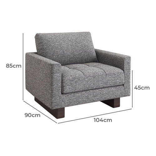 HUNTER UPHOLSTERED ARMCHAIR