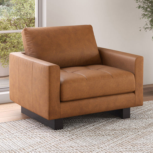 HUNTER LEATHER ARMCHAIR