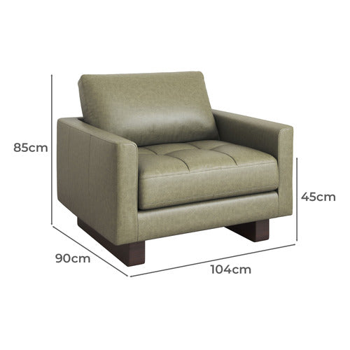 HUNTER LEATHER ARMCHAIR