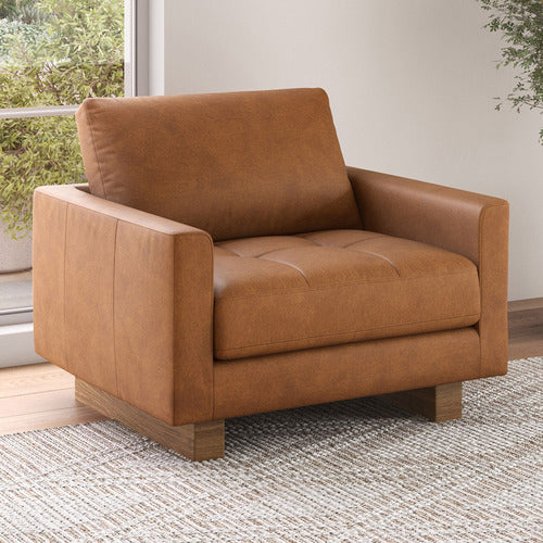 HUNTER LEATHER ARMCHAIR