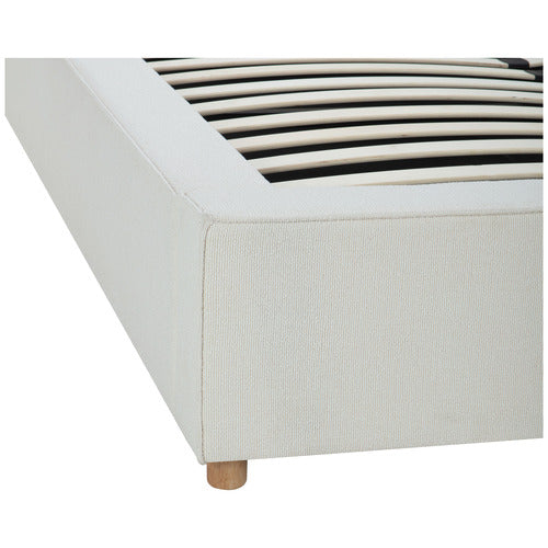 HYDE BOUCLE GAS LIFT QUEEN BED