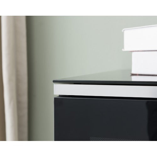 MONUMENT FURNITURE IR-FRIENDLY ENCLOSED HI-FI GLASS-TOP RACK